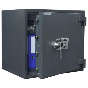 Rottner Wertschutzschrank EN2 Galaxy 60 IT Fire Elektronikschloss graphitgrau T05820